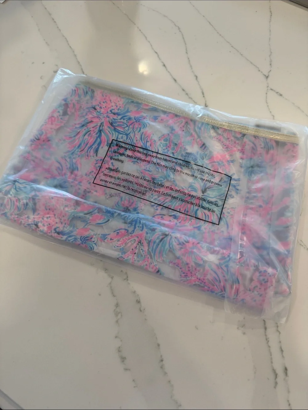 🎁NWT Lilly Pulitzer PVC Zippered Pouch